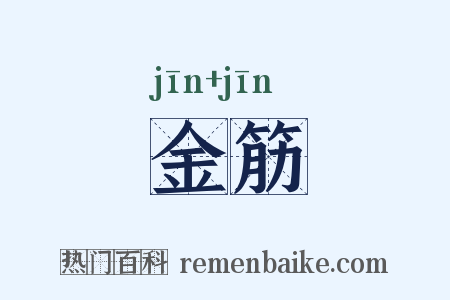 金筋是什么意思的图片
